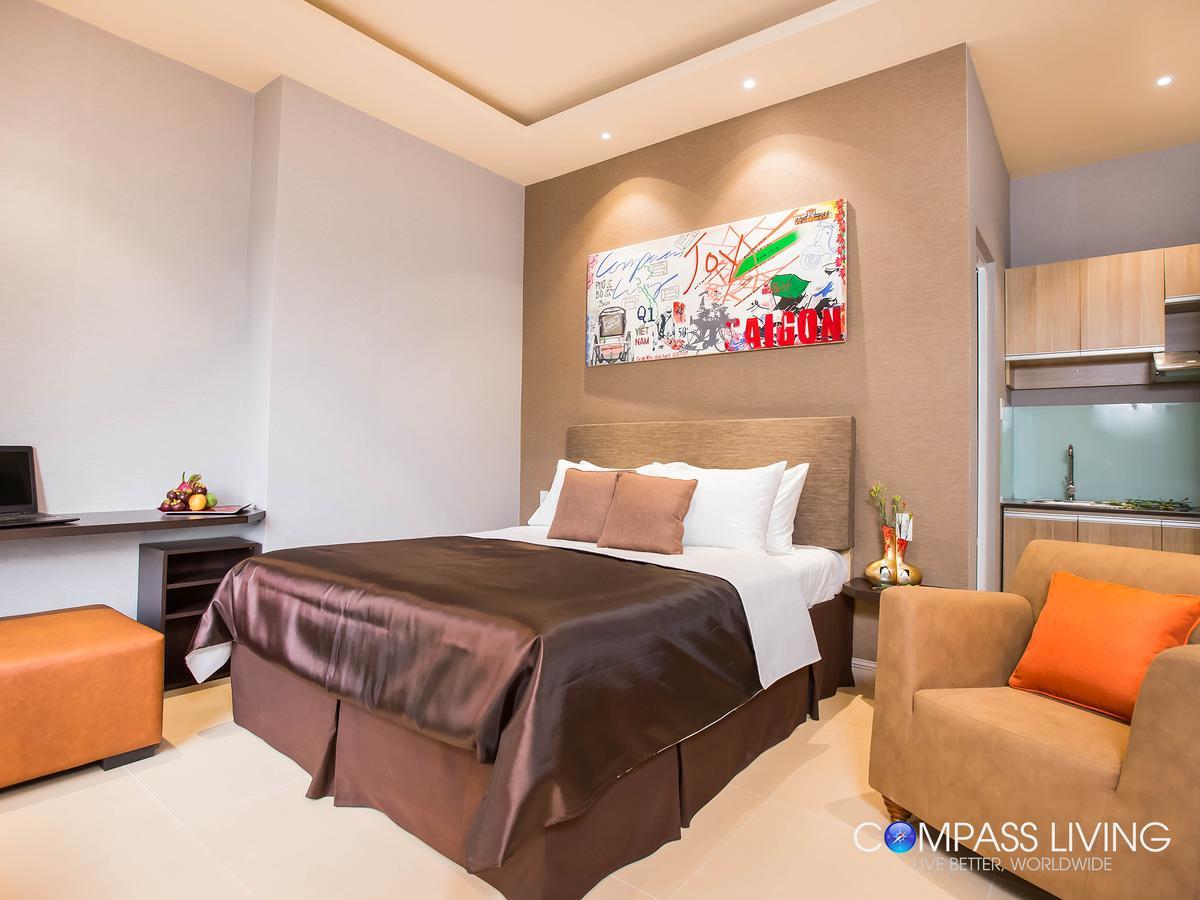 Compass Living Joy Aparthotel Ho Chi Minh-staden Exteriör bild