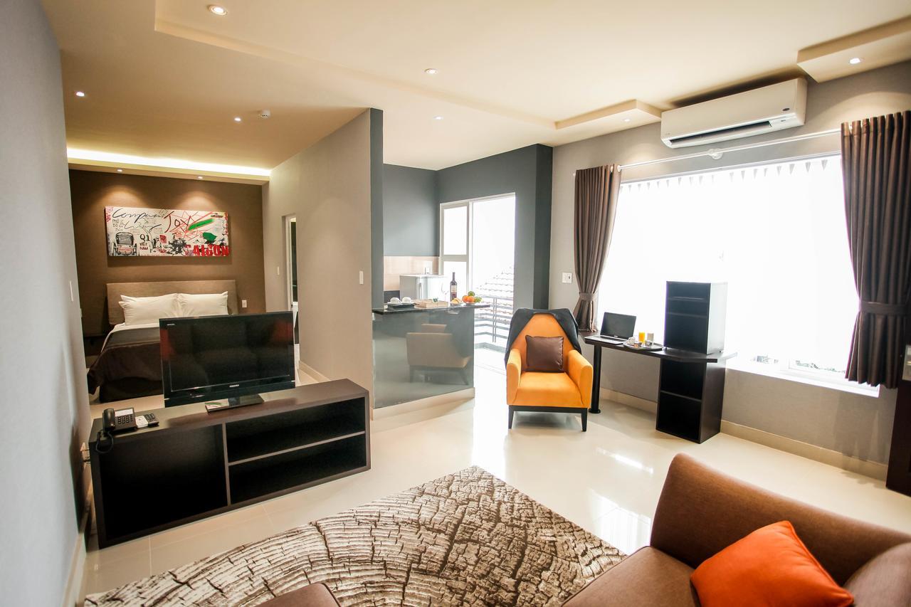 Compass Living Joy Aparthotel Ho Chi Minh-staden Exteriör bild