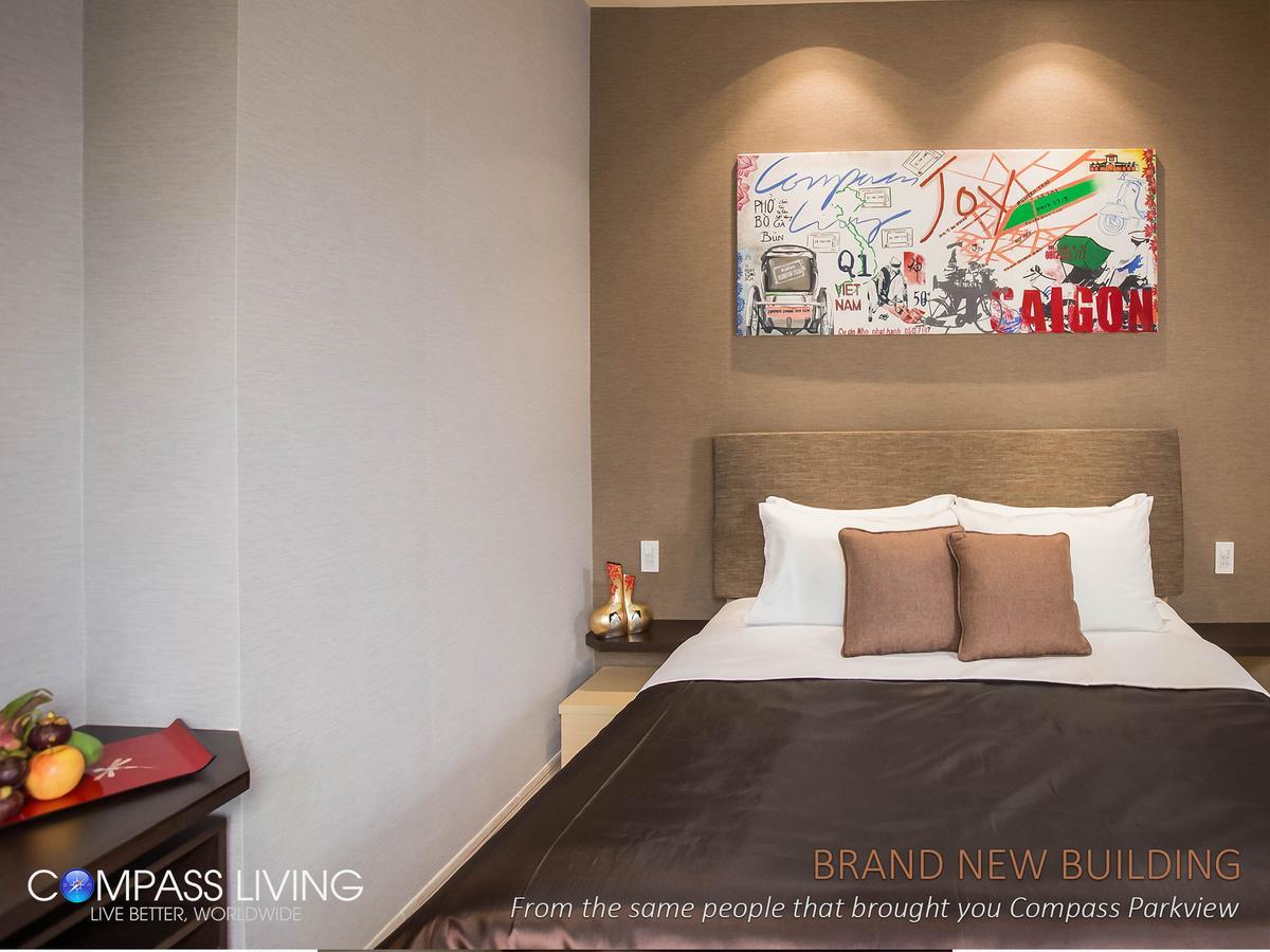 Compass Living Joy Aparthotel Ho Chi Minh-staden Exteriör bild