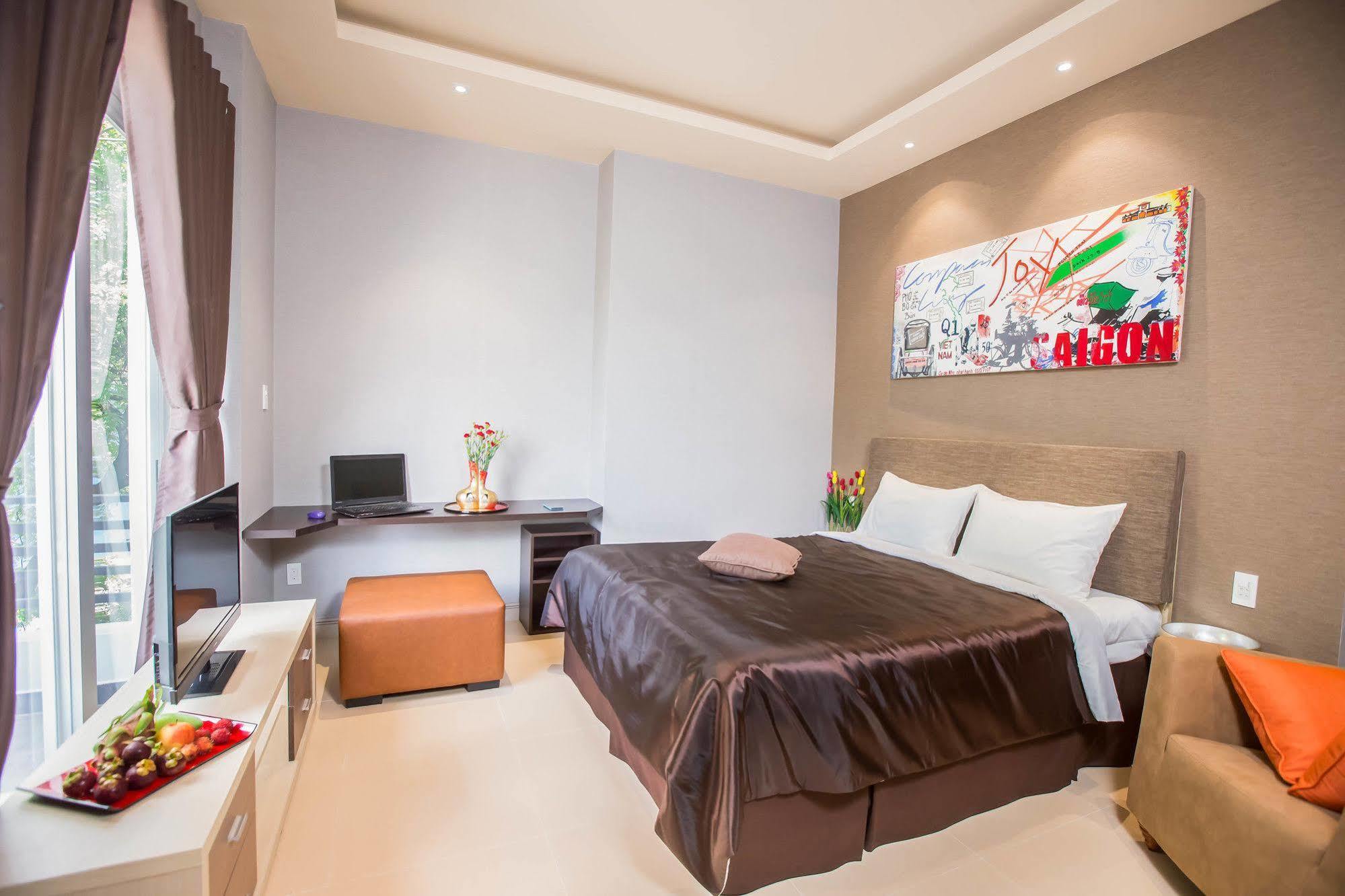Compass Living Joy Aparthotel Ho Chi Minh-staden Exteriör bild