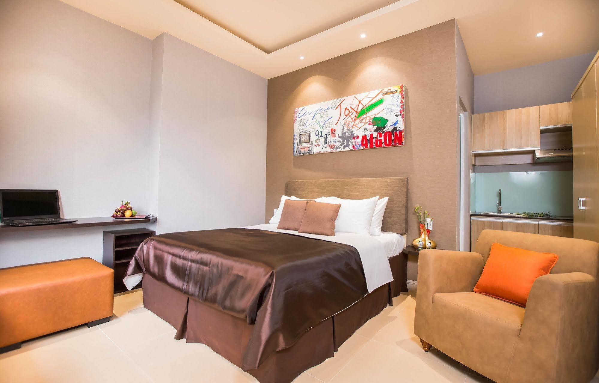 Compass Living Joy Aparthotel Ho Chi Minh-staden Exteriör bild