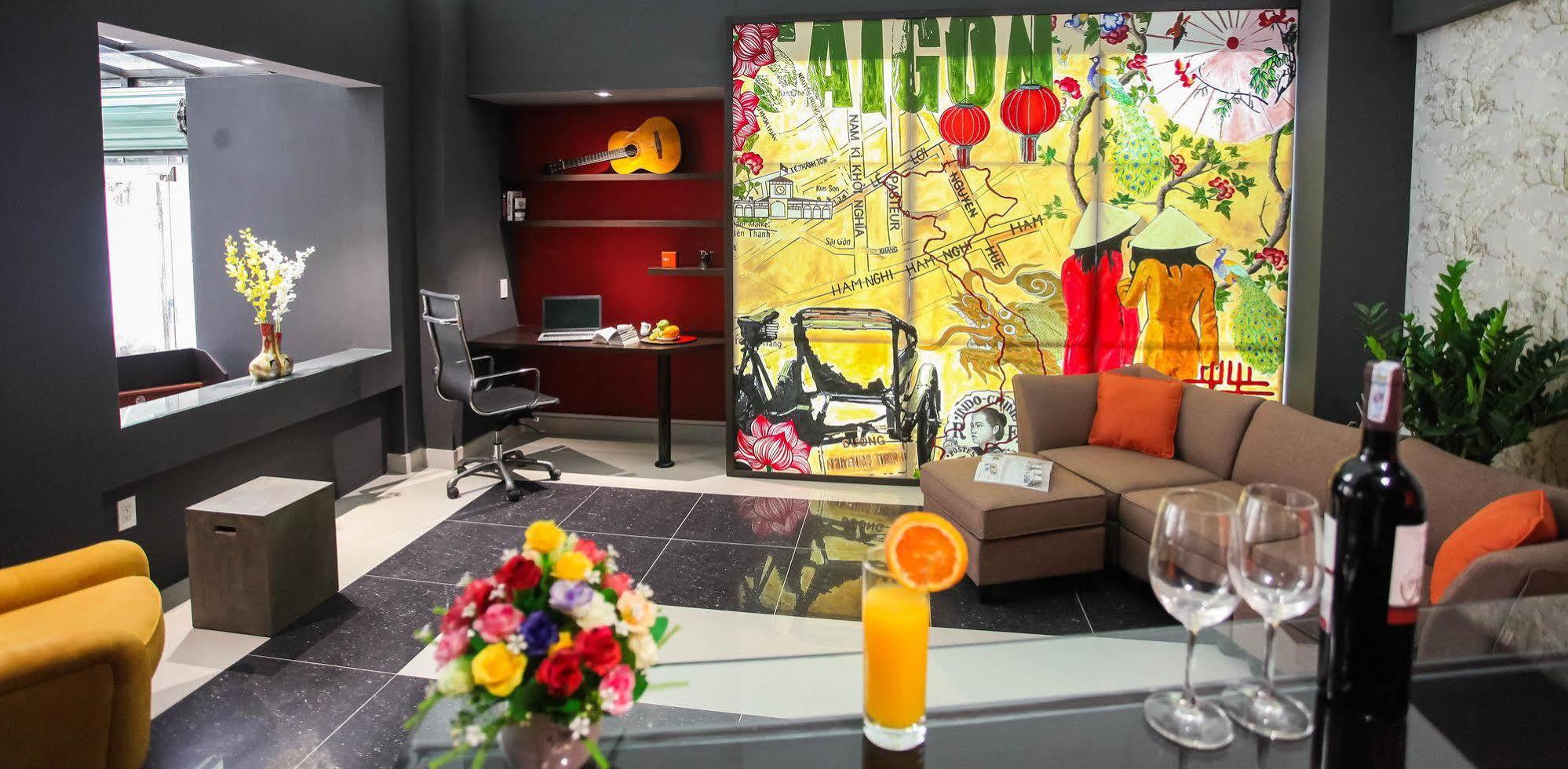 Compass Living Joy Aparthotel Ho Chi Minh-staden Exteriör bild